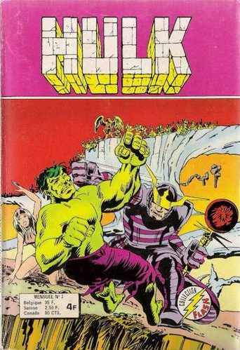 Scan de la Couverture Hulk Publication Flash n 2